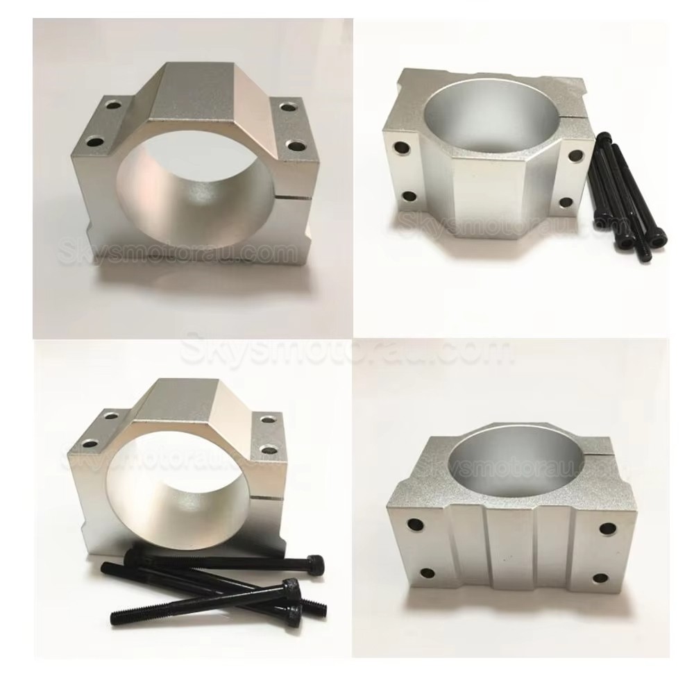 3KW VFD Spindle Kit JGD-100A-3.0KW + H100-3.7 Indc. Water Cooled Spindle Motor + VFD + Water Pump + 13Pcs ER20 Collet + Bracket